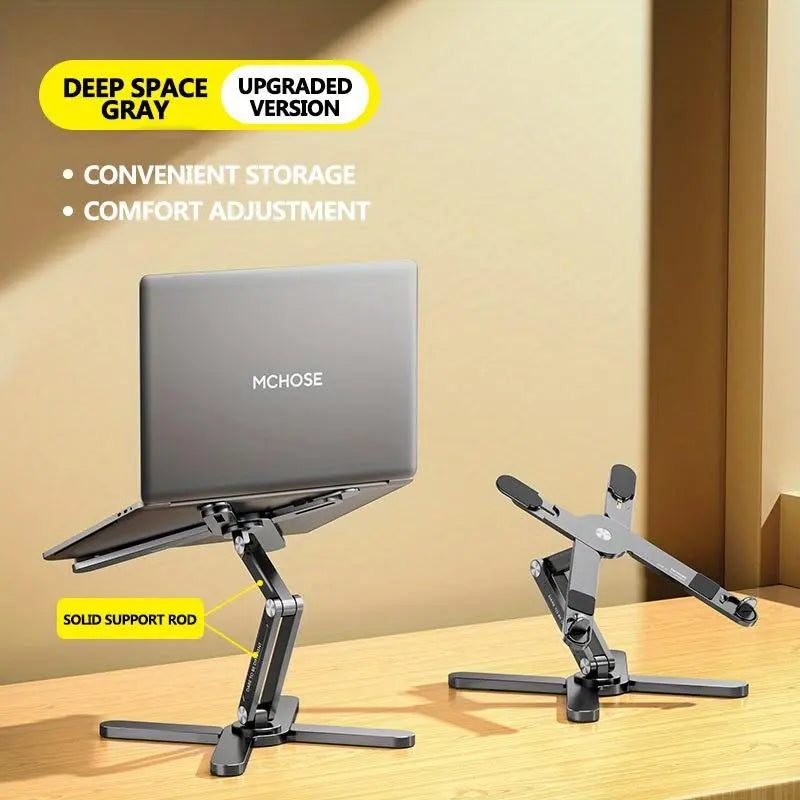 Adjustable Laptop Stand, Aluminum Alloy Laptop Stand, Laptop Cooling Stand, Laptop Holder for Desk, Compatible with 8-16 Inch Laptop